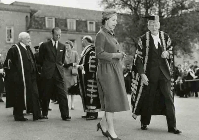 Royal visit in 1958