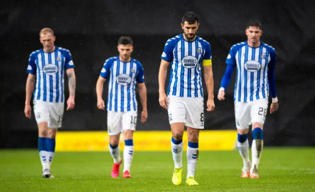 Kilmarnock players