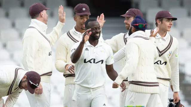 Surrey celebrate