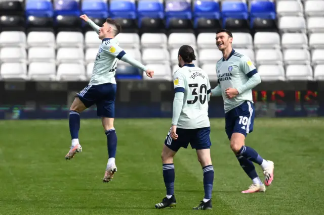 Harry Wilson celebrates