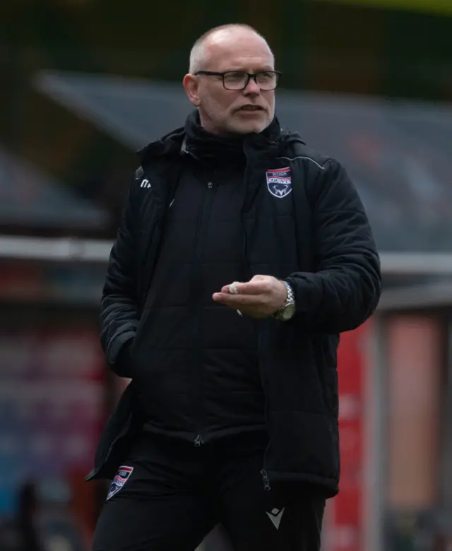 Ross County manager John Hughes