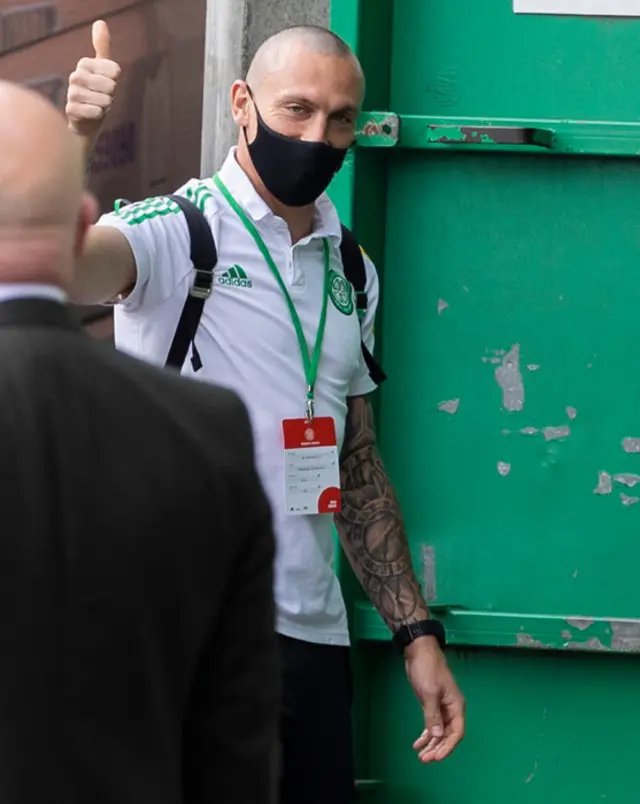 Celtic captain Scott Brown