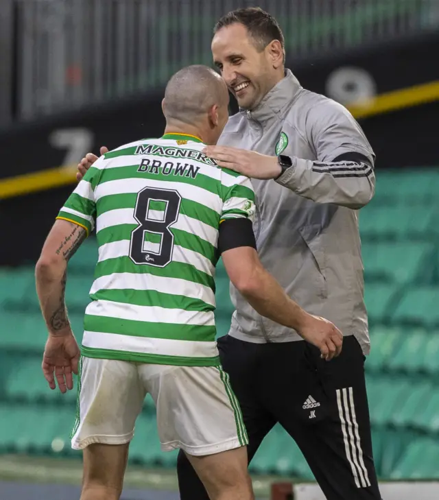 John Kennedy and Scott Brown