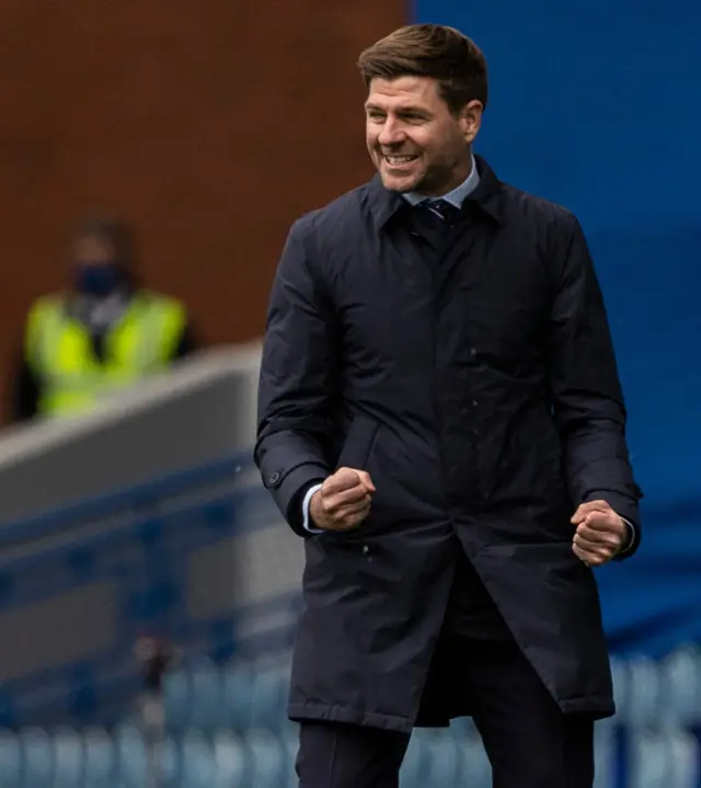 Rangers manager Steven Gerrard