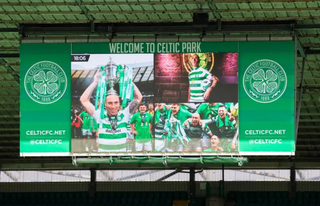 Tribute to outgoing Celtic captain Scott Brown