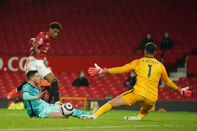Rashford scores