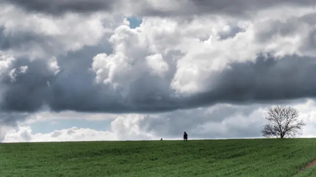 Rain clouds in Kegworth