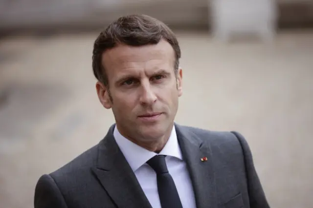 French President Emmanuel Macron. File photo