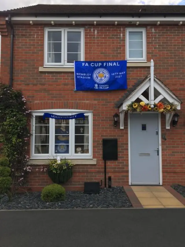 Leicester City fan's home