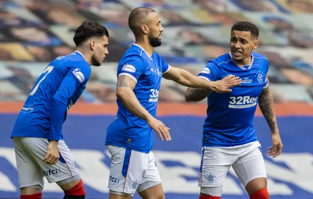 Rangers eased to victory against a profligate Aberdeen