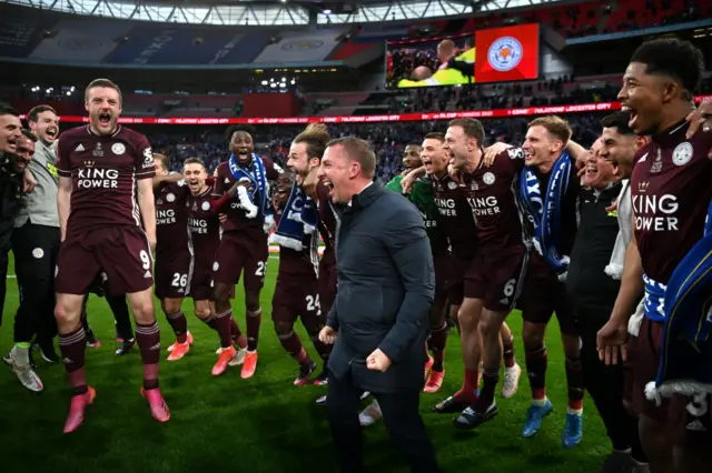 Brendan Rodgers, Leicester City, FA Cup final, Wembley