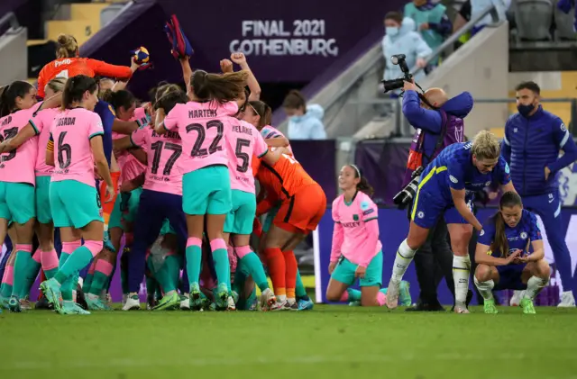 Chelsea celebrate