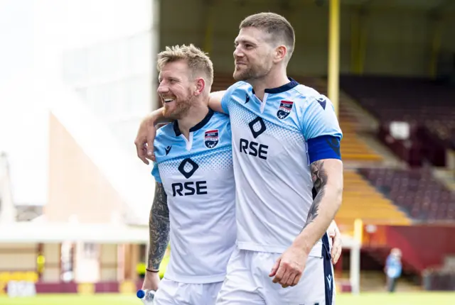 Iain Vigurs and Michael Gardyne were the goal heroes for County