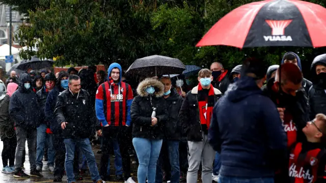 Bournemouth fans