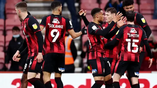 Bournemouth celebrate