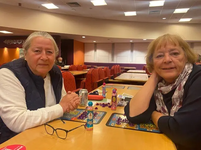 Bingo customers Gill and Jane