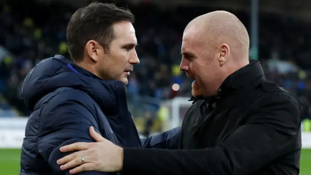 Frank Lampard and Sean Dyche