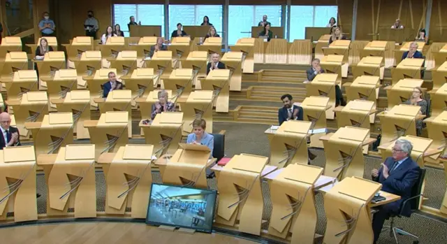 Sturgeon in Holyrood