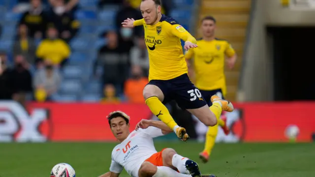 Oxford v Blackpool