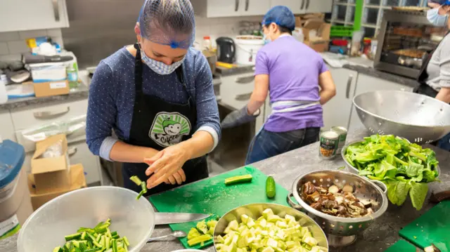 FoodCycle volunteers