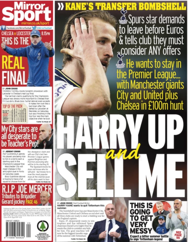 Mirror back pages