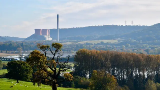 Former power station site in Ironbridge, Shropshire