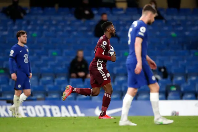 Kelechi Iheanacho scores for Leicester