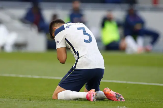 Sergio Reguilon scores for Tottenham