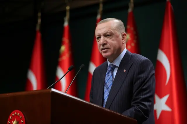 Turkish President Tayyip Recep Erdogan. Photo: 17 May 2021