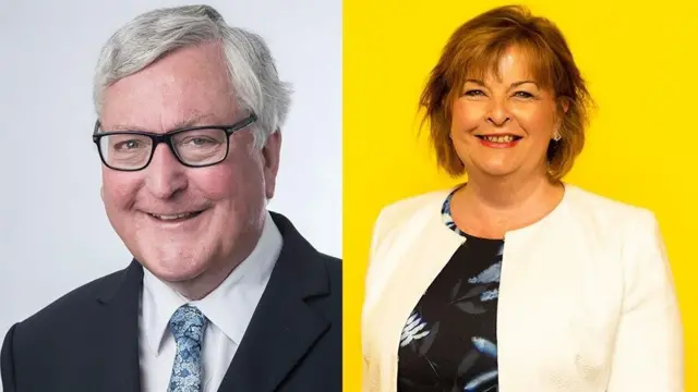 Fergus Ewing and Fiona Hsylop