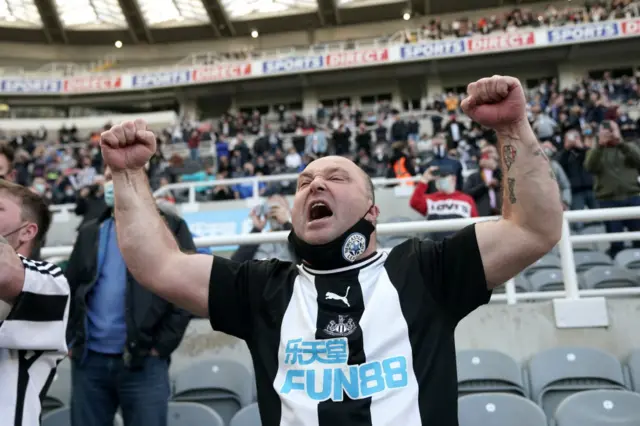 Newcastle fans