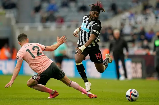 Newcastle's Allan Saint-Maximin