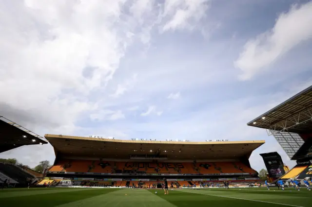 General view inside of the stadium