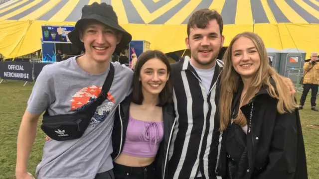 Fans at Liverpool pilot gig