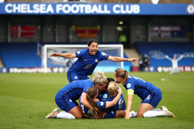 Chelsea celebrate