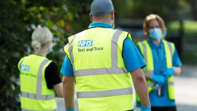 NHS Test and Trace workers