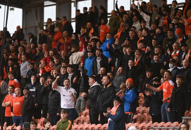 Blackpool fans