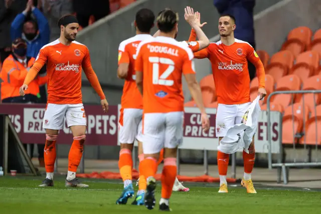 Blackpool celebrate