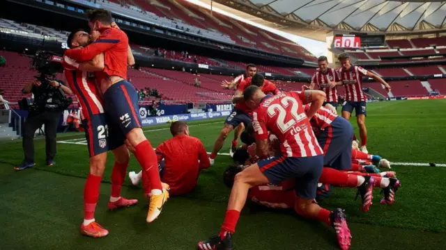 Atletico celebrate