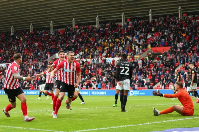 Sunderland celebrate