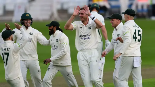 Stuart Broad wicket
