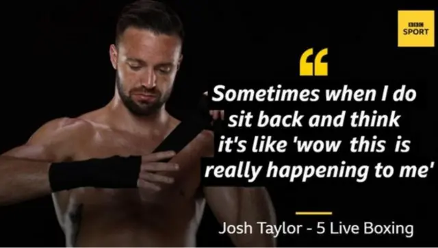 Josh Taylor quote