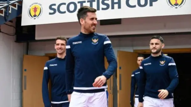 St Johnstone defender Callum Booth