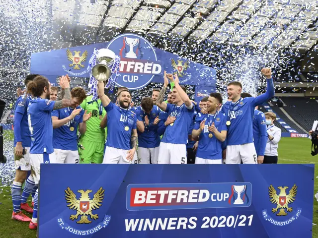 St Johnstone beat Livingston to lift the League Cup