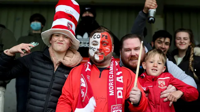 Morecambe fans