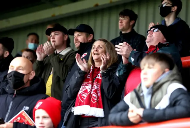 Morecambe fans