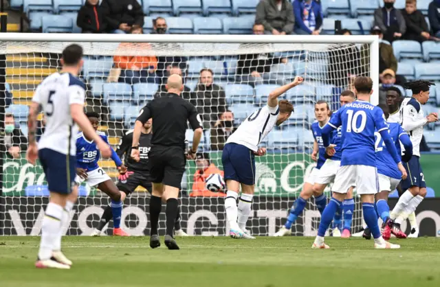 Harry Kane scores for Tottenham