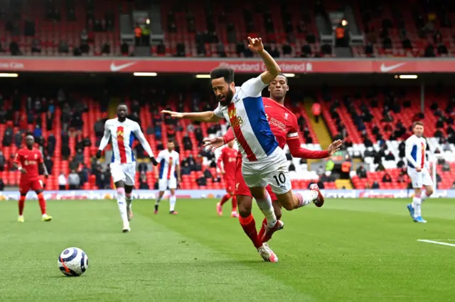 Crystal Palace's Andros Townsend