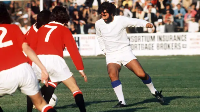 George Best playing for Dunstable