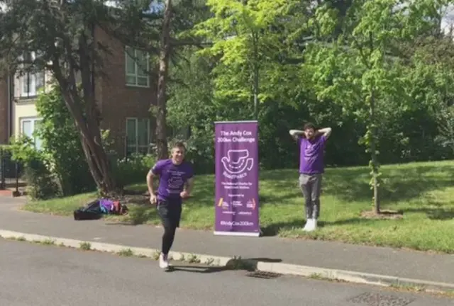 Det Ch Supt Andy Cox runnng